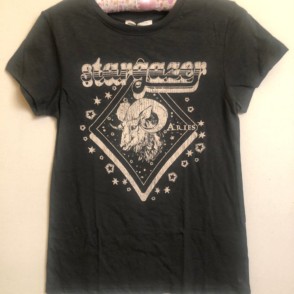 Spell & the Gypsy Stargazer Aries astrology organic T shirt — New With Tags - Picture 2 of 5